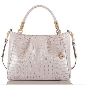 NWT Brahmin Ruby Toasted Macaroon Melbourne  satchel